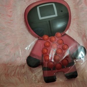 Squid games Square guard poppit fidget toy